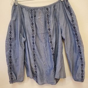 Festive BOHO Summer-cotton top